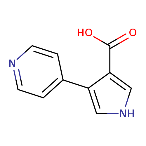 1H-Pyrrole-3-carboxylic acid, 4-(4-pyridinyl)-