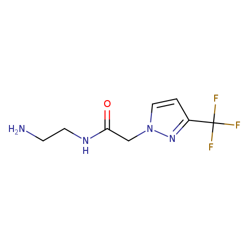 N-(2-Aminoethyl)-2-[3-(trifluoromethyl)-1h-pyrazol-1-yl]acetamide