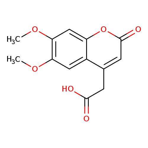 2-(6,7-Dimethoxy-2-oxo-2H-chromen-4-yl)acetic acid