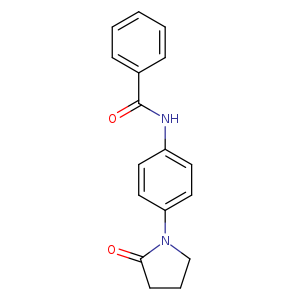 N-[4-(2-oxopyrrolidin-1-yl)phenyl]benzamide