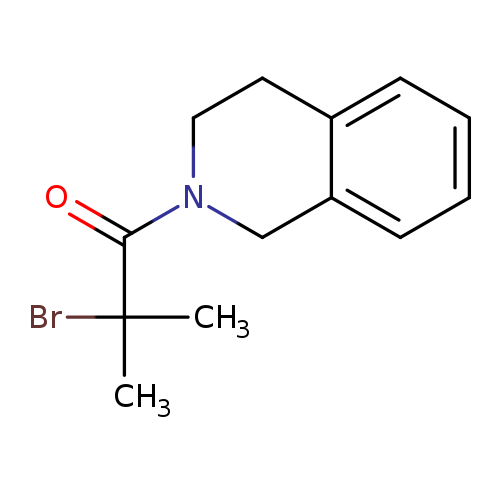 2-(2-Bromo-2-methylpropanoyl)-1,2,3,4-tetrahydroisoquinoline