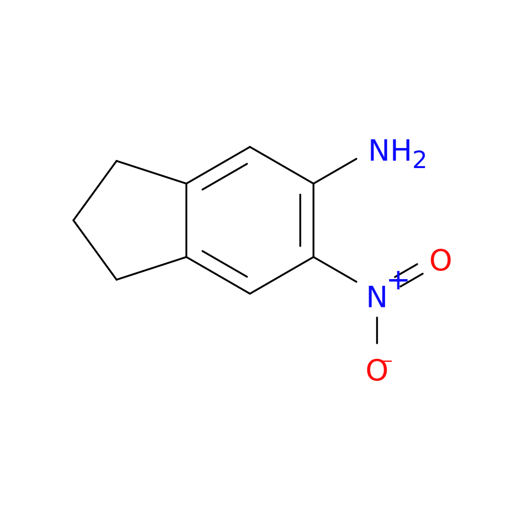 6-Nitro-2,3-dihydro-1H-inden-5-amine