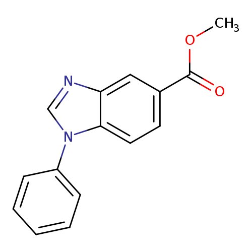 Methyl 1-phenylbenzoimidazole-5-carboxylate