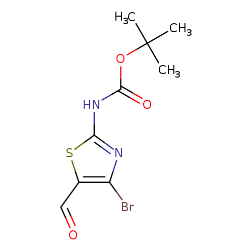tert-Butyl (4-bromo-5-formylthiazol-2-yl)carbamate