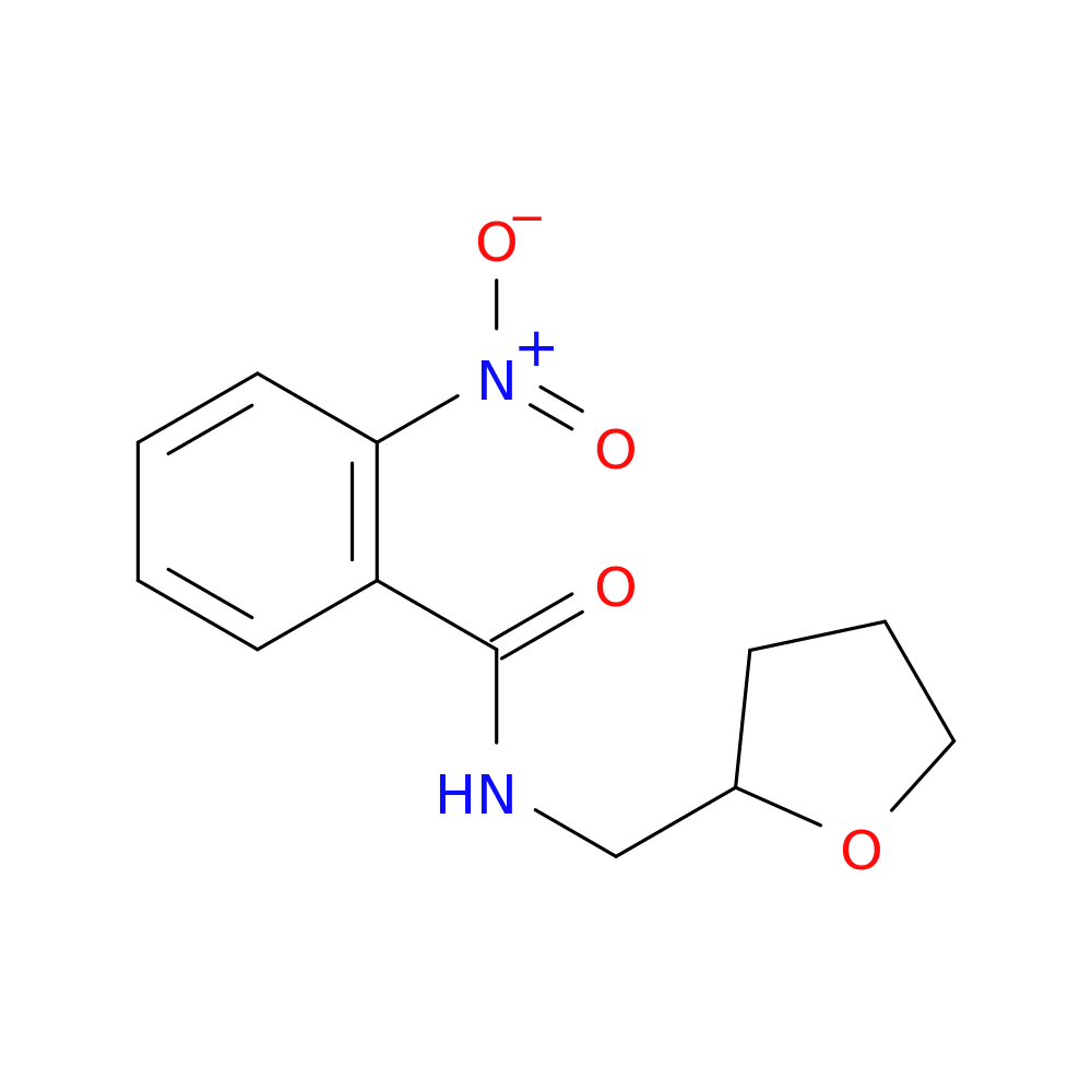 2-Nitro-n-(tetrahydrofuran-2-ylmethyl)benzamide