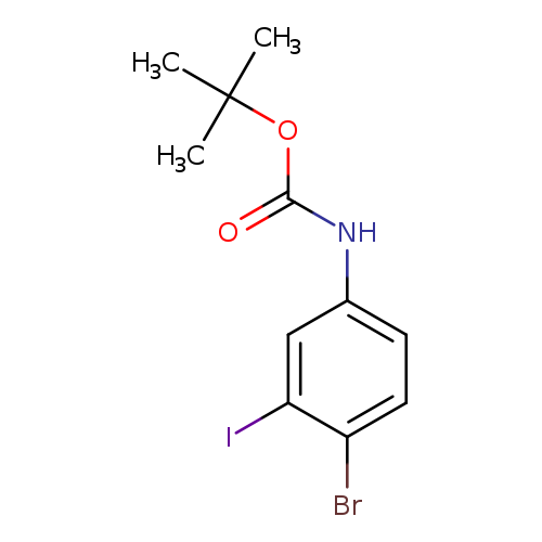 tert-butyl 4-bromo-3-iodophenylcarbamate