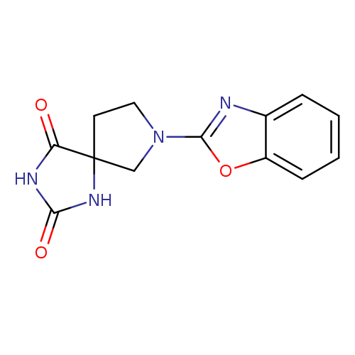 7-(1,3-benzoxazol-2-yl)-1,3,7-triazaspiro[4.4]nonane-2,4-dione