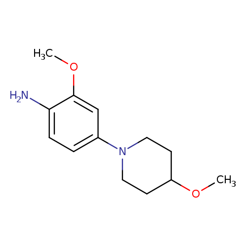 2-METHOXY-4-(4-METHOXY-1-PIPERIDINYL)-BENZENAMINE