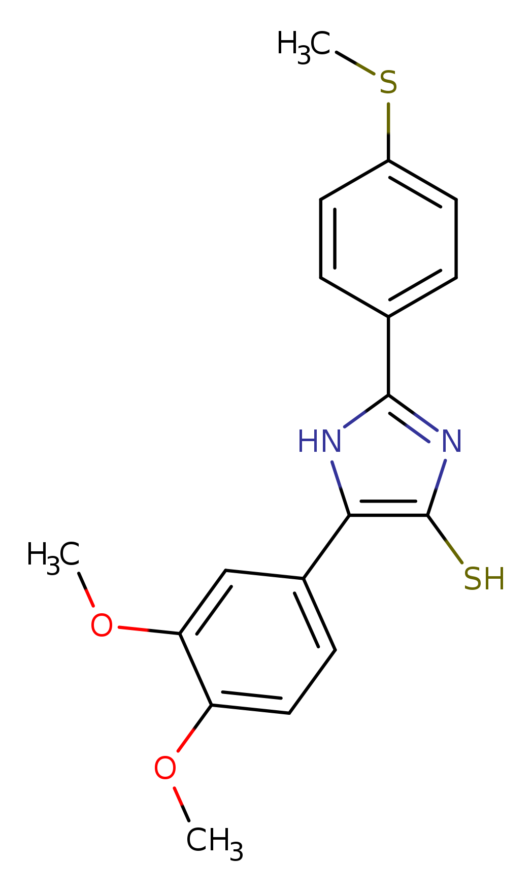 5-(3,4-dimethoxyphenyl)-2-[4-(methylsulfanyl)phenyl]-1H-imidazole-4-thiol
