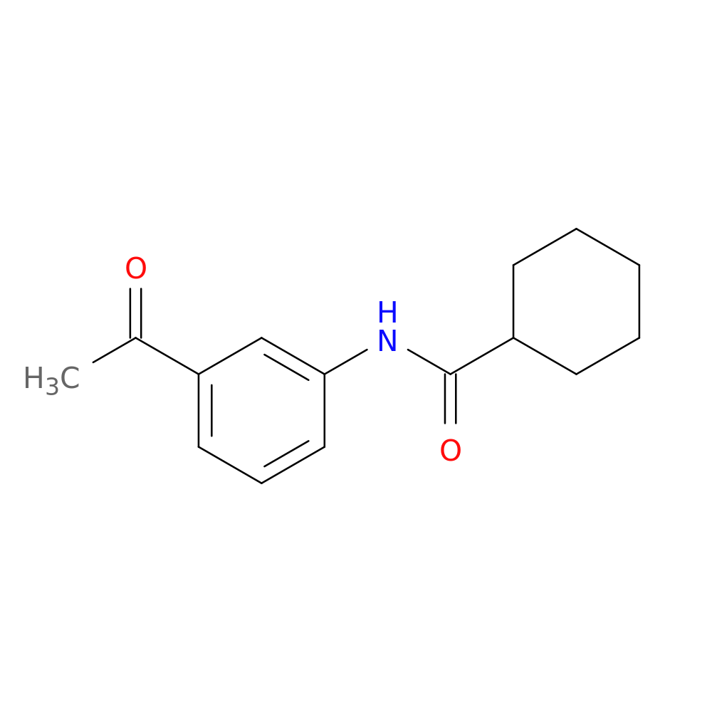 N-(3-Acetylphenyl)cyclohexanecarboxamide