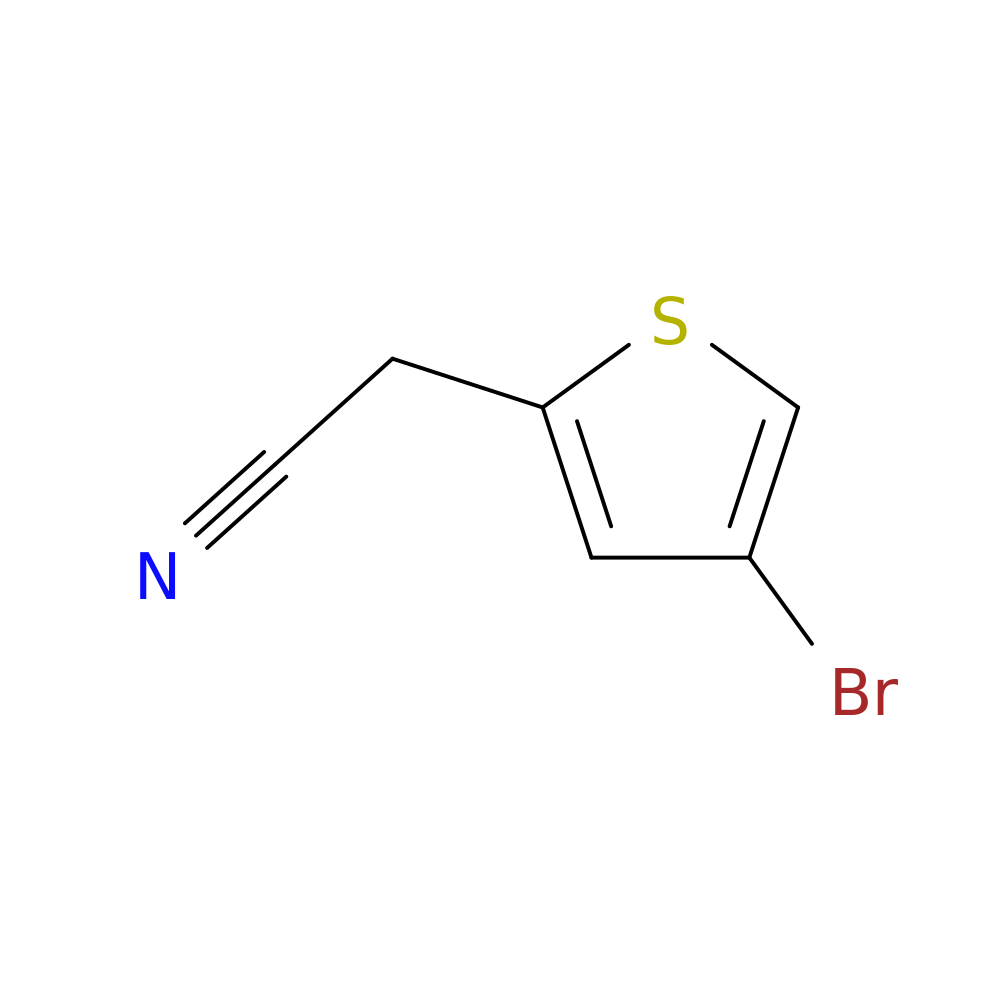 2-(4-Bromothiophen-2-yl)acetonitrile