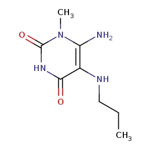 6-amino-1-methyl-5-(propylamino)-1,2,3,4-tetrahydropyrimidine-2,4-dione