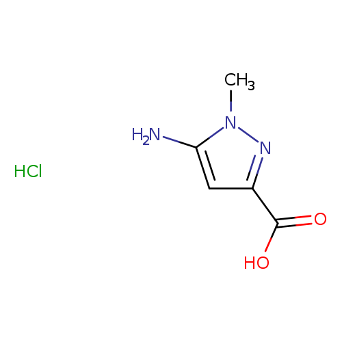 5-amino-1-methyl-1H-pyrazole-3-carboxylic acid hydrochloride