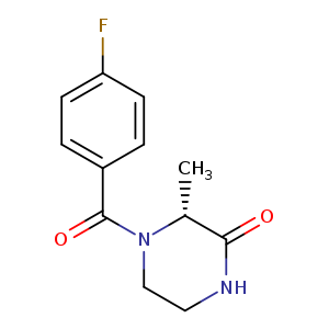 (3R)-4-(4-Fluorobenzoyl)-3-methyl-2-piperazinone