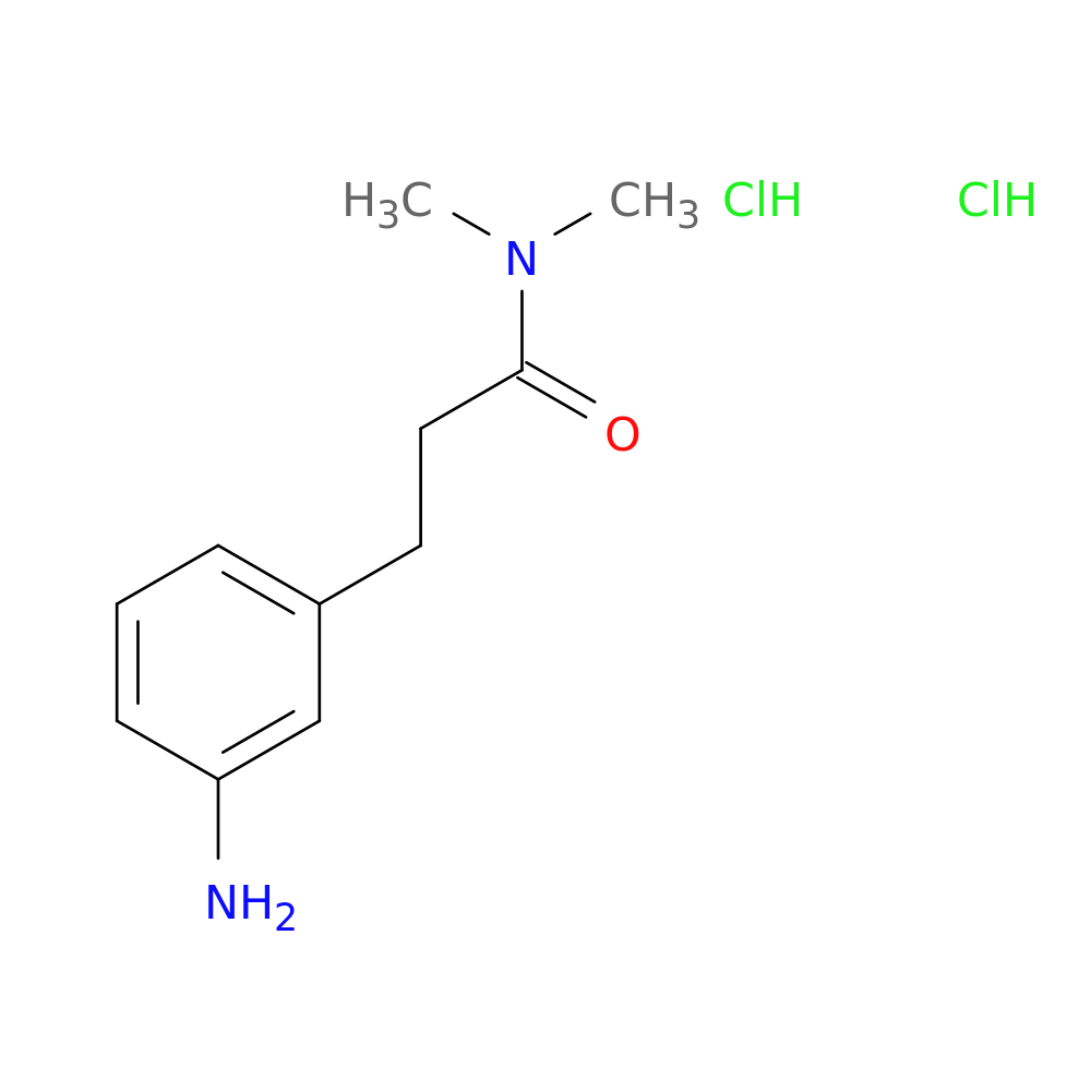 3-(3-Aminophenyl)-n,n-dimethylpropanamide dihydrochloride