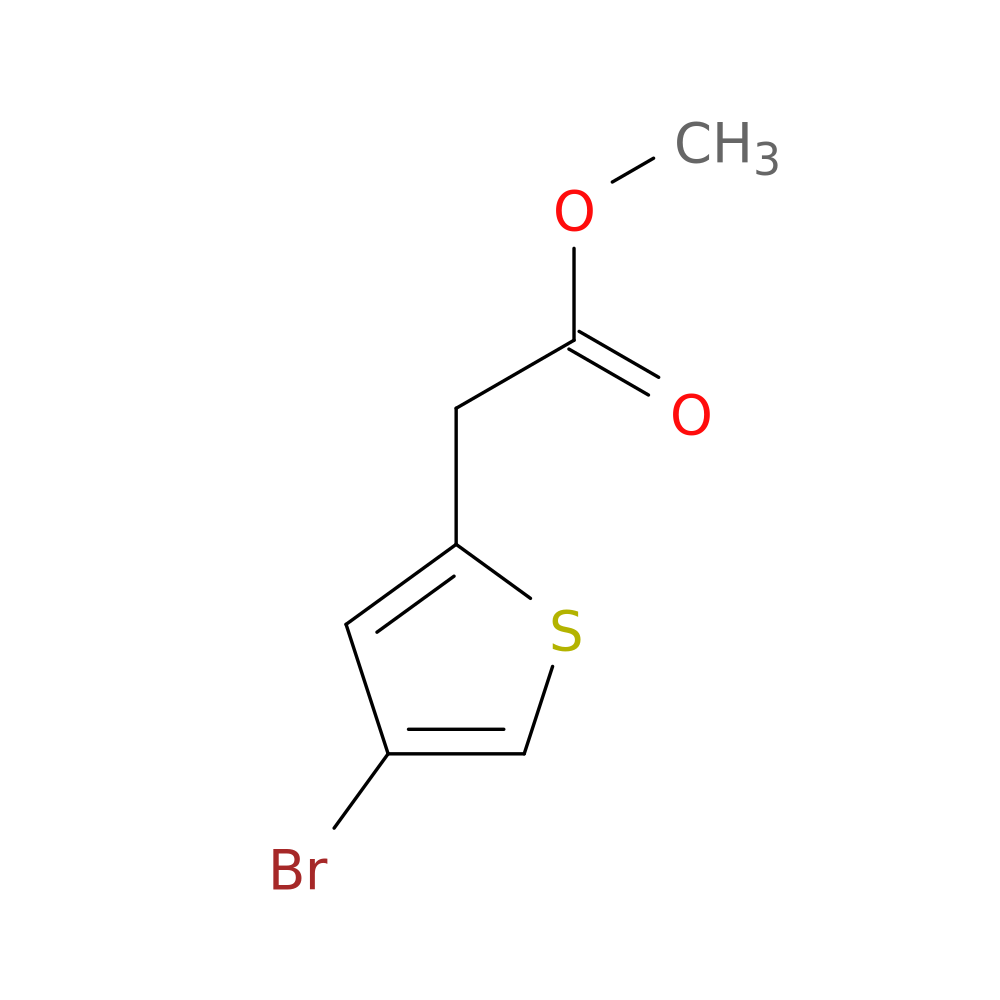 methyl 2-(4-bromothiophen-2-yl)acetate