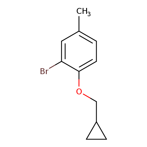 2-Bromo-1-(cyclopropylmethoxy)-4-methylbenzene