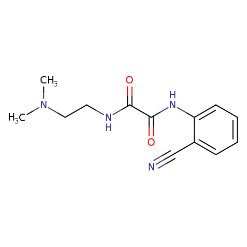 N'-(2-cyanophenyl)-N-[2-(dimethylamino)ethyl]ethanediamide