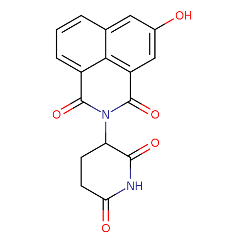 2-(2,6-Dioxopiperidin-3-yl)-5-hydroxy-1H-benzo[de]isoquinoline-1,3(2H)-dione