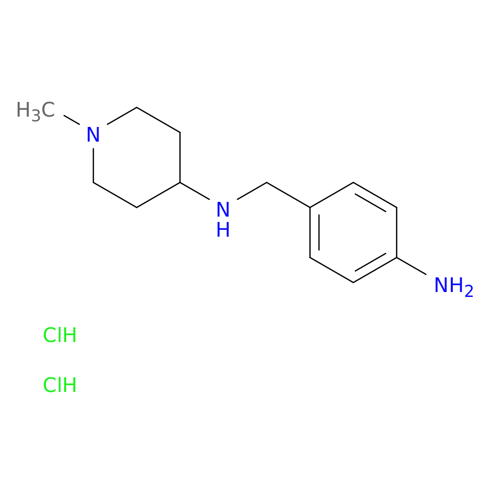 N-(4-Aminobenzyl)-1-methylpiperidin-4-amine dihydrochloride