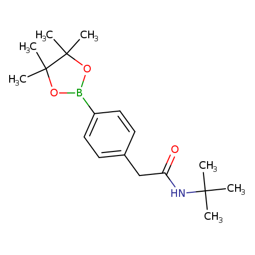 N-tert-Butyl-2-(4-(4,4,5,5-tetramethyl-1,3,2-dioxaborolan-2-yl)phenyl)acetamide