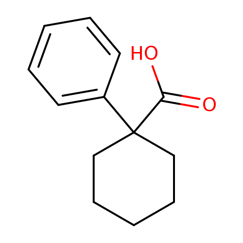 Cyclohexanecarboxylic acid, 1-phenyl-