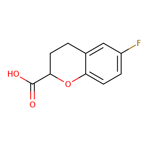 6-Fluoro-3,4-dihydro-2H-benzopyran-2-carboxylic acid