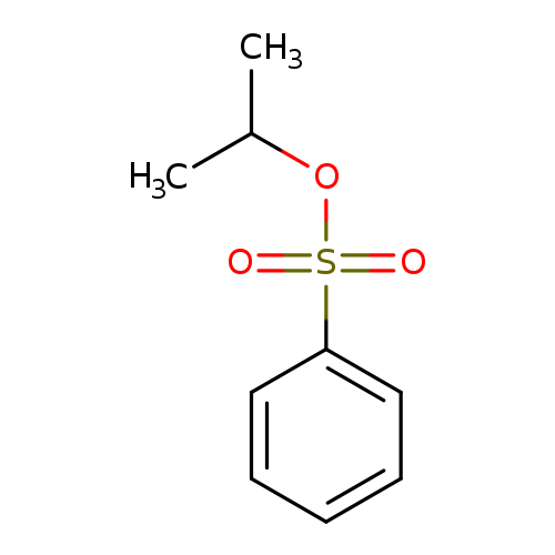Benzenesulfonic acid, 1-methylethyl ester
