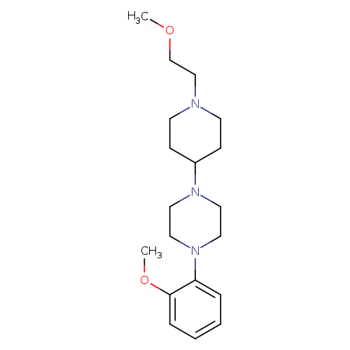 1-[1-(2-methoxyethyl)piperidin-4-yl]-4-(2-methoxyphenyl)piperazine