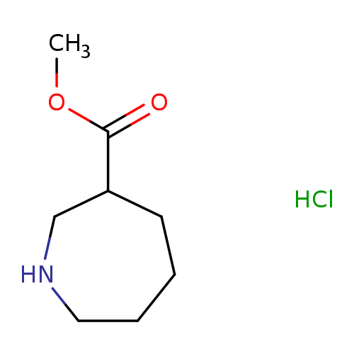 1H-Azepine-3-carboxylic acid, hexahydro-, methyl ester, hydrochloride (1:1)
