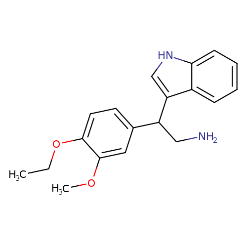 2-(4-ethoxy-3-methoxyphenyl)-2-(1H-indol-3-yl)ethan-1-amine