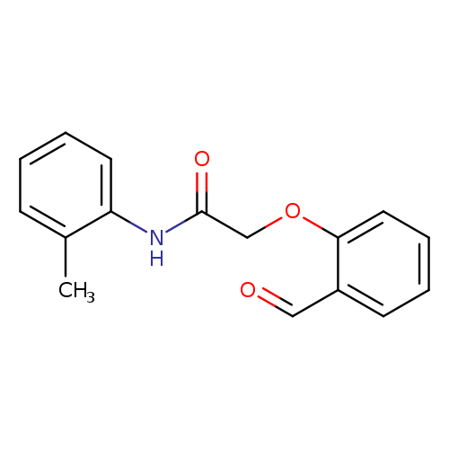 2-(2-formylphenoxy)-N-(2-methylphenyl)acetamide