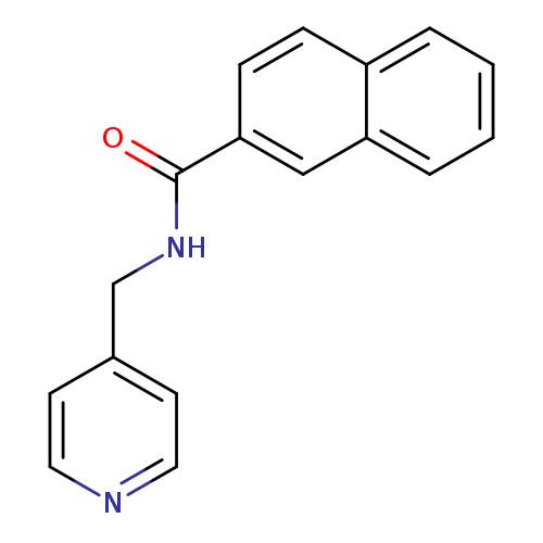 N-(4-pyridinylmethyl)-2-naphthamide