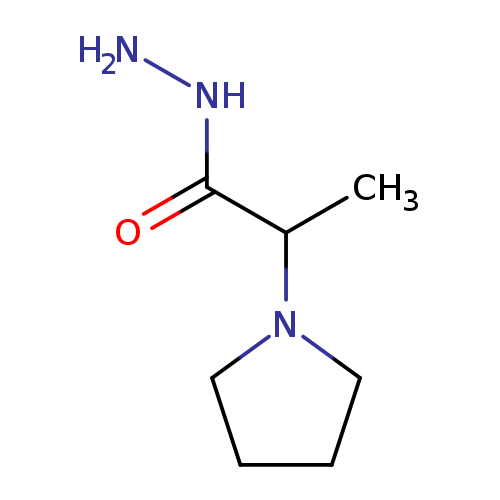 2-(Pyrrolidin-1-yl)propanehydrazide