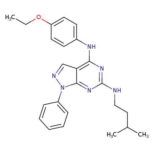 N4-(4-ethoxyphenyl)-N6-(3-methylbutyl)-1-phenyl-1H-pyrazolo[3,4-d]pyrimidine-4,6-diamine