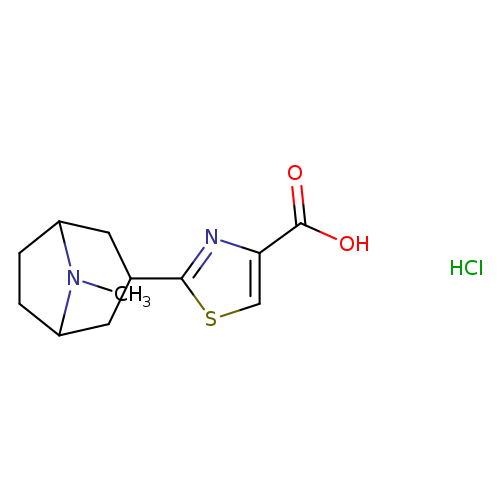2-{8-methyl-8-azabicyclo[3.2.1]octan-3-yl}-1,3-thiazole-4-carboxylic acid hydrochloride