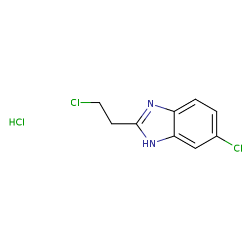 6-Chloro-2-(2-chloroethyl)-1h-benzimidazole hydrochloride