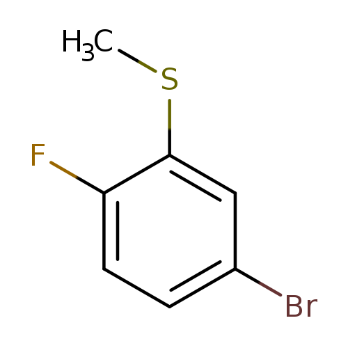 4-Bromo-1-fluoro-2-methylsulfanylbenzene