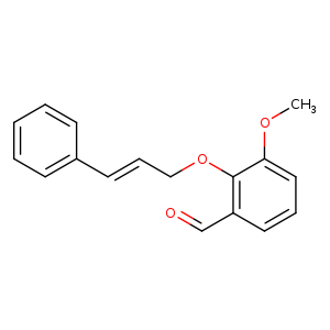 3-Methoxy-2-([(2e)-3-phenylprop-2-enyl]oxy)benzaldehyde