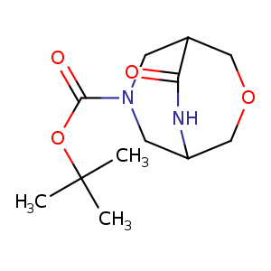 tert-butyl 10-oxo-3-oxa-7,9-diazabicyclo[3.3.2]decane-7-carboxylate