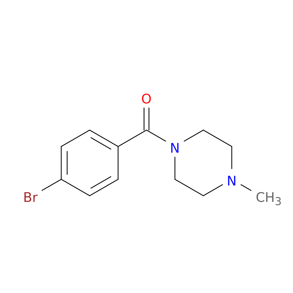 (4-Bromophenyl)(4-methylpiperazin-1-yl)methanone