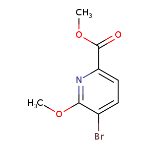 2-Pyridinecarboxylic acid, 5-bromo-6-methoxy-, methyl ester