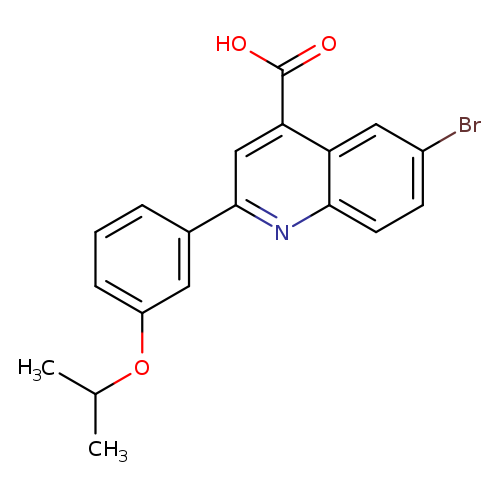 6-Bromo-2-(3-isopropoxyphenyl)quinoline-4-carboxylic acid