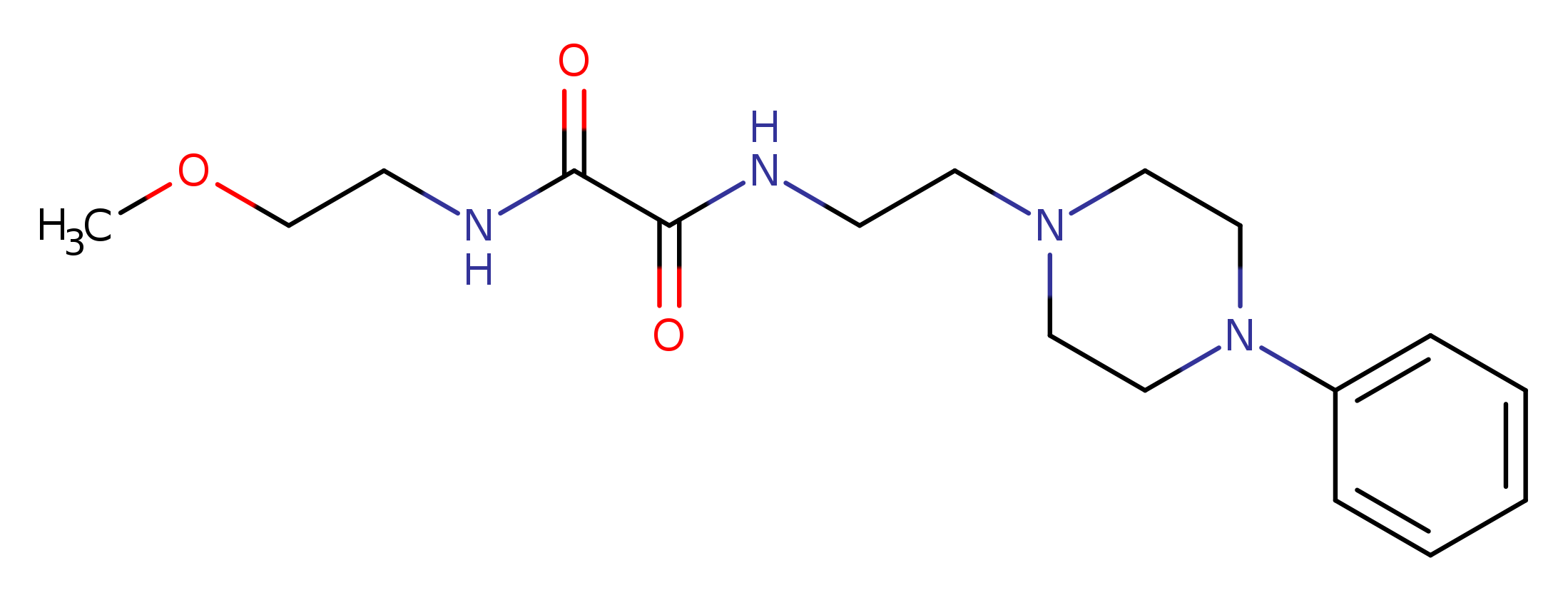 N-(2-methoxyethyl)-N'-[2-(4-phenylpiperazin-1-yl)ethyl]ethanediamide