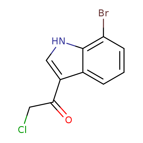 1-(7-bromo-1H-indol-3-yl)-2-chloroethan-1-one