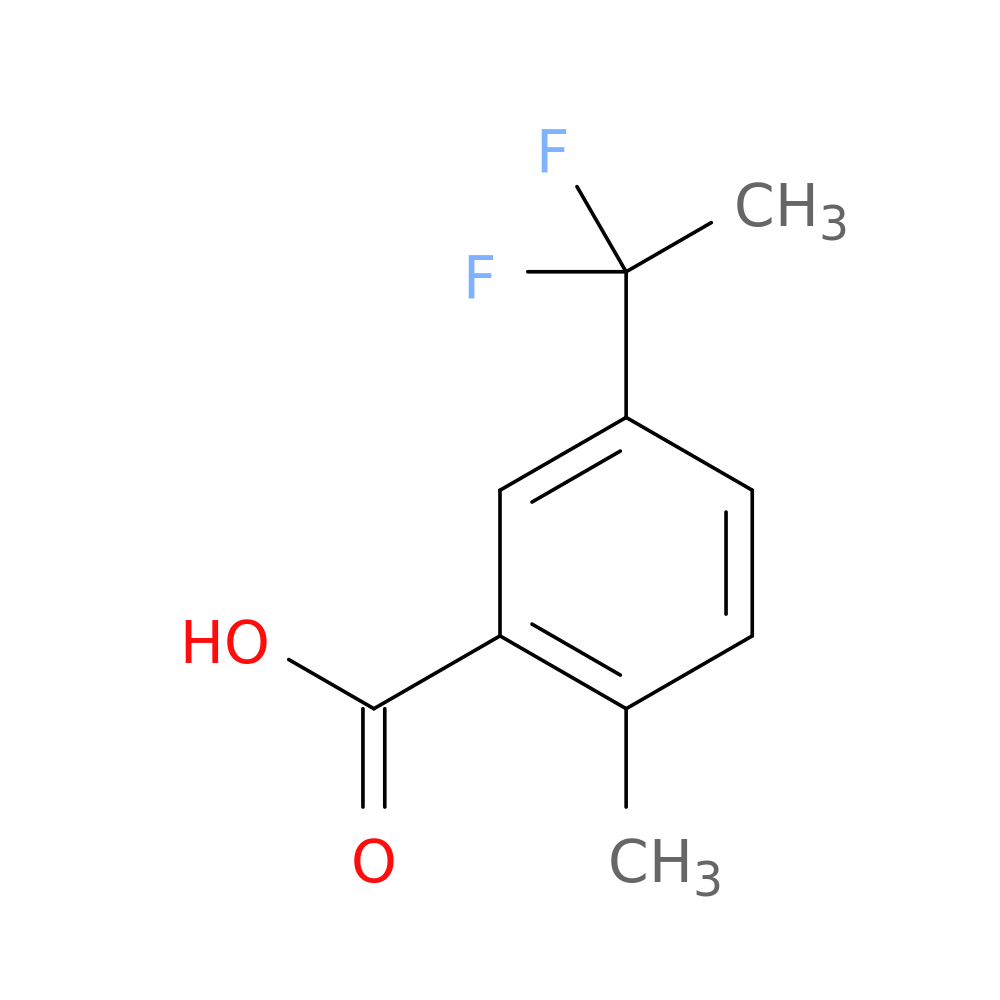 5-(1,1-difluoroethyl)-2-methylbenzoic acid