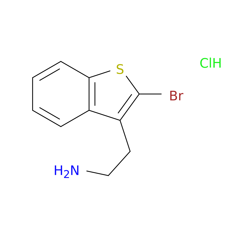 2-(2-bromo-1-benzothiophen-3-yl)ethan-1-amine hydrochloride