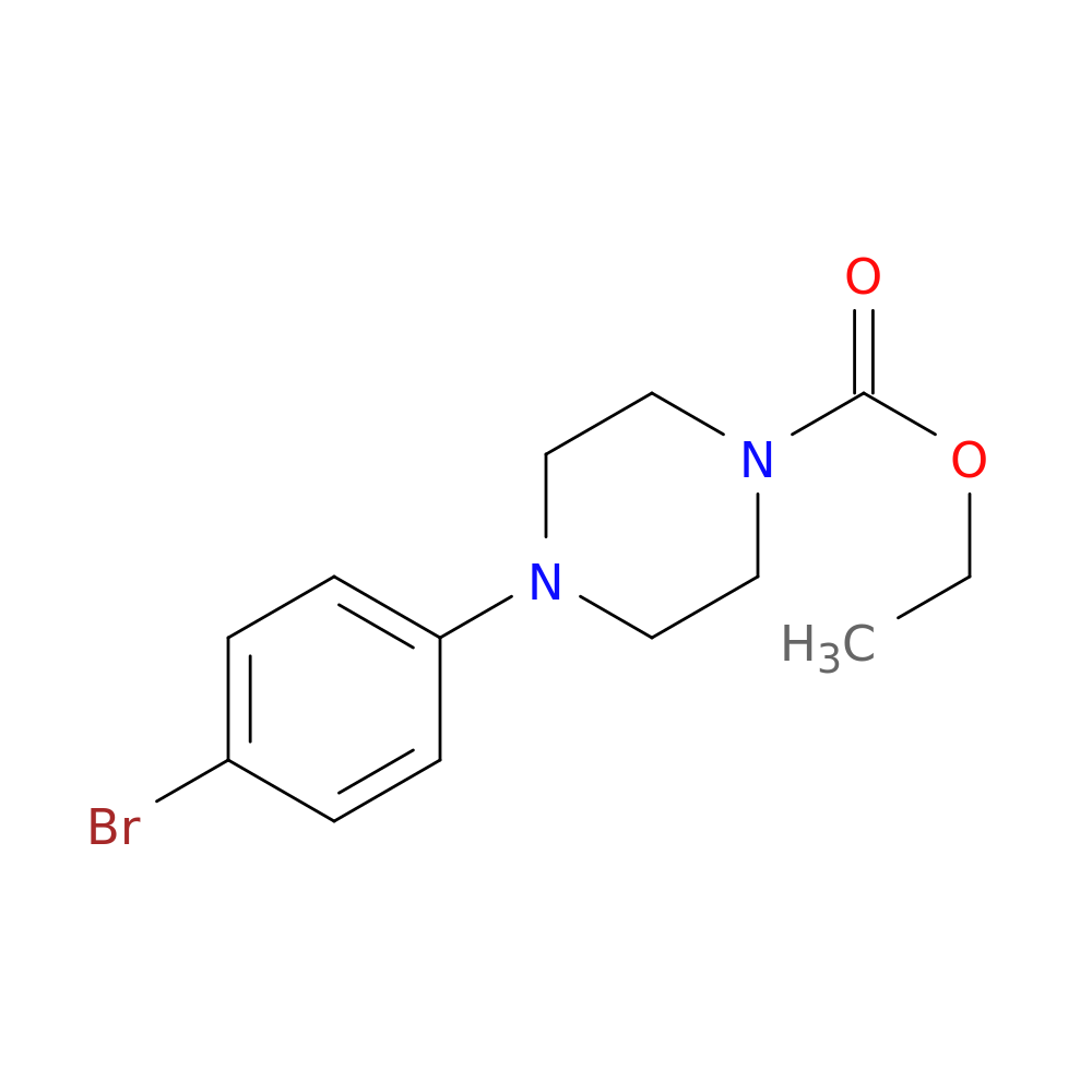 4-(4-Ethoxycarbonyl)piperazino-1-bromobenzene