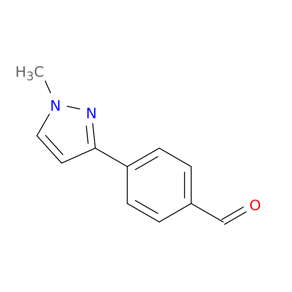 4-(1-Methyl-1H-pyrazol-3-yl)benzaldehyde