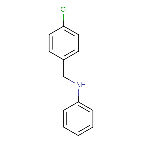 N-[(4-chlorophenyl)methyl]aniline